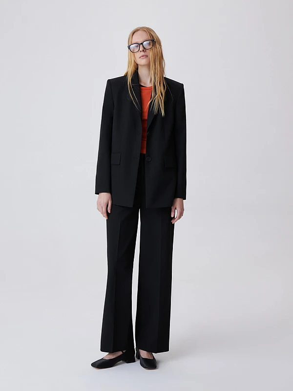 Oversize однобортный жакет Oversize однобортный жакет