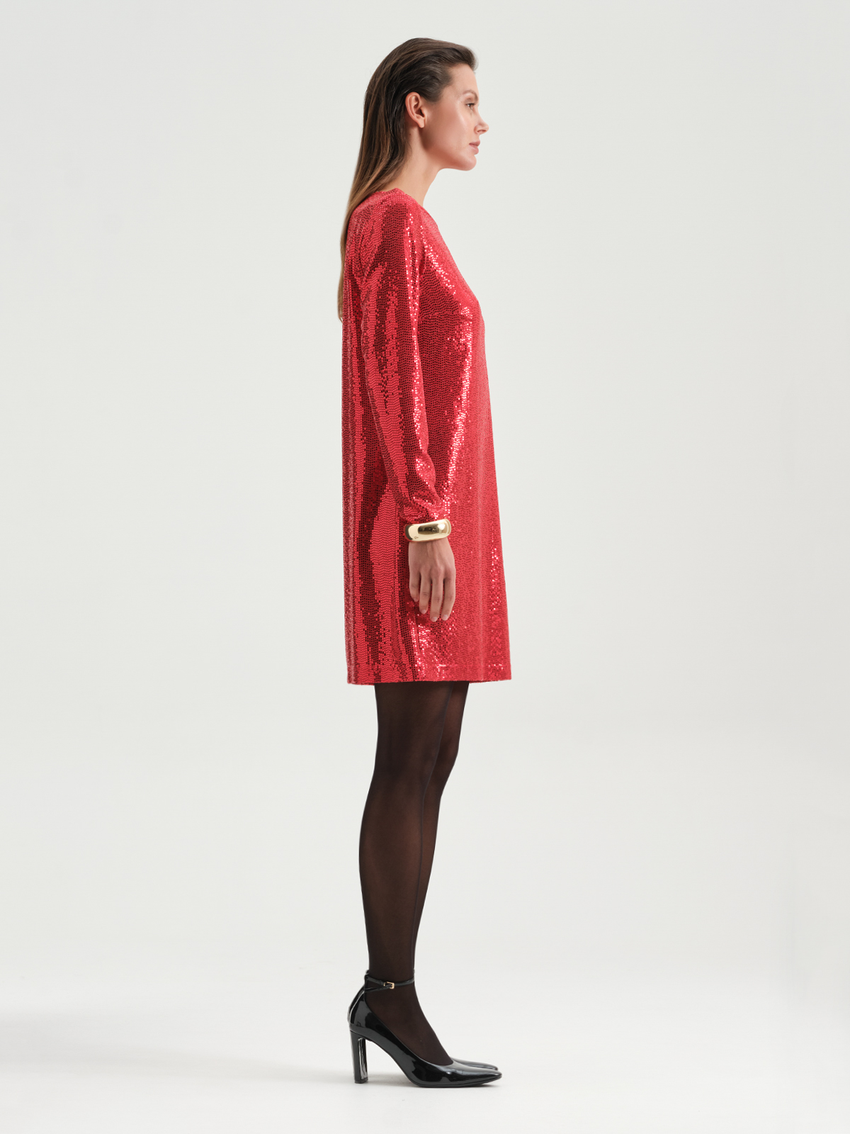 Платье трикотажное