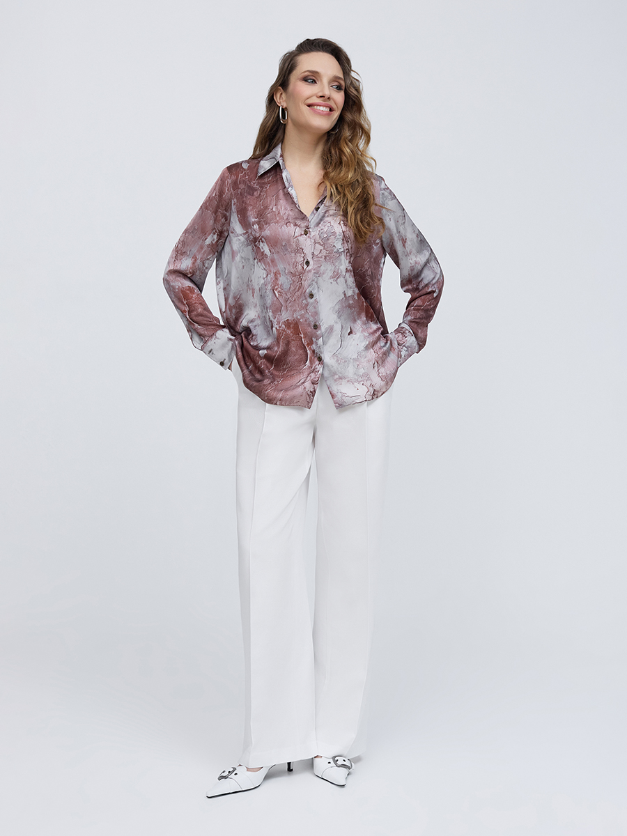 Рубашка принтованная