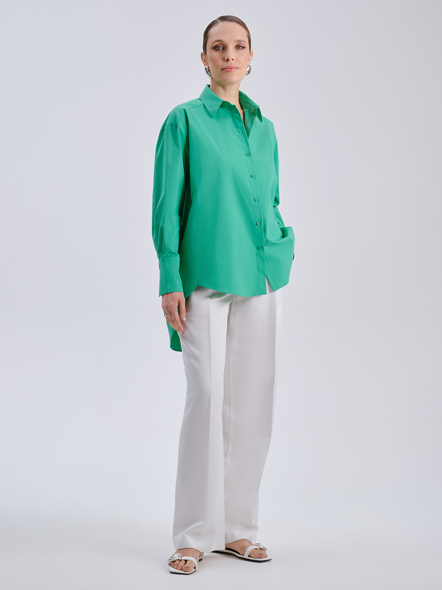 Рубашка свободного кроя