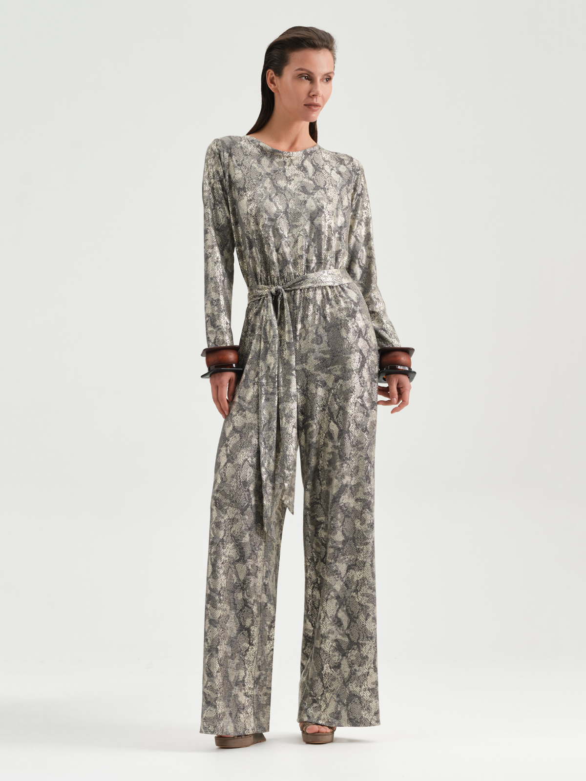 Комбинезон с принтом