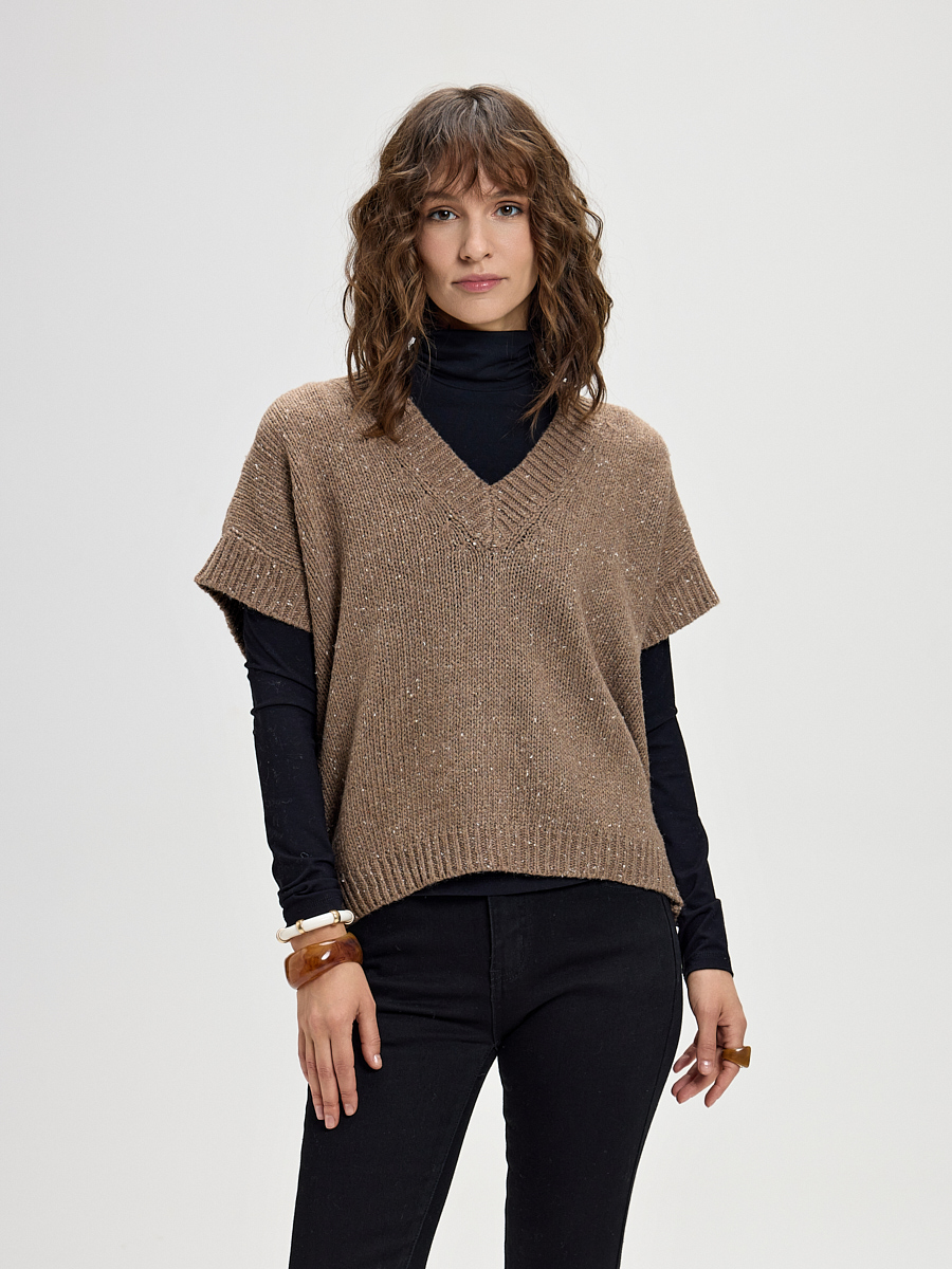 Жилет трикотажный