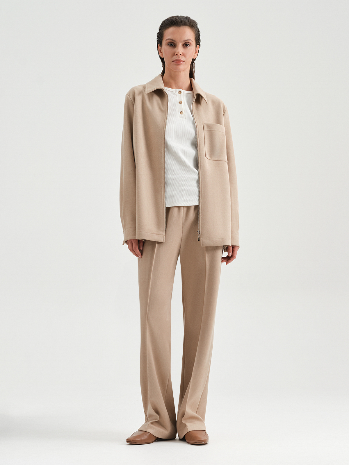 Рубашка на молнии Рубашка на молнии