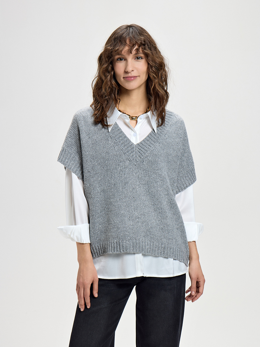 Жилет трикотажный