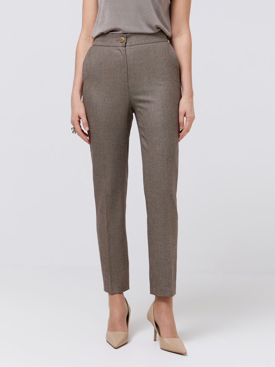 Брюки укороченные