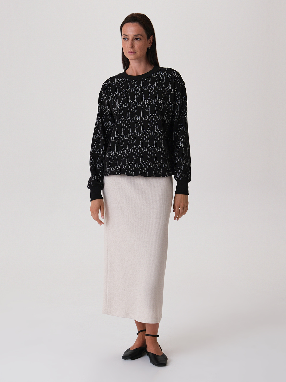 Свитшот с принтом