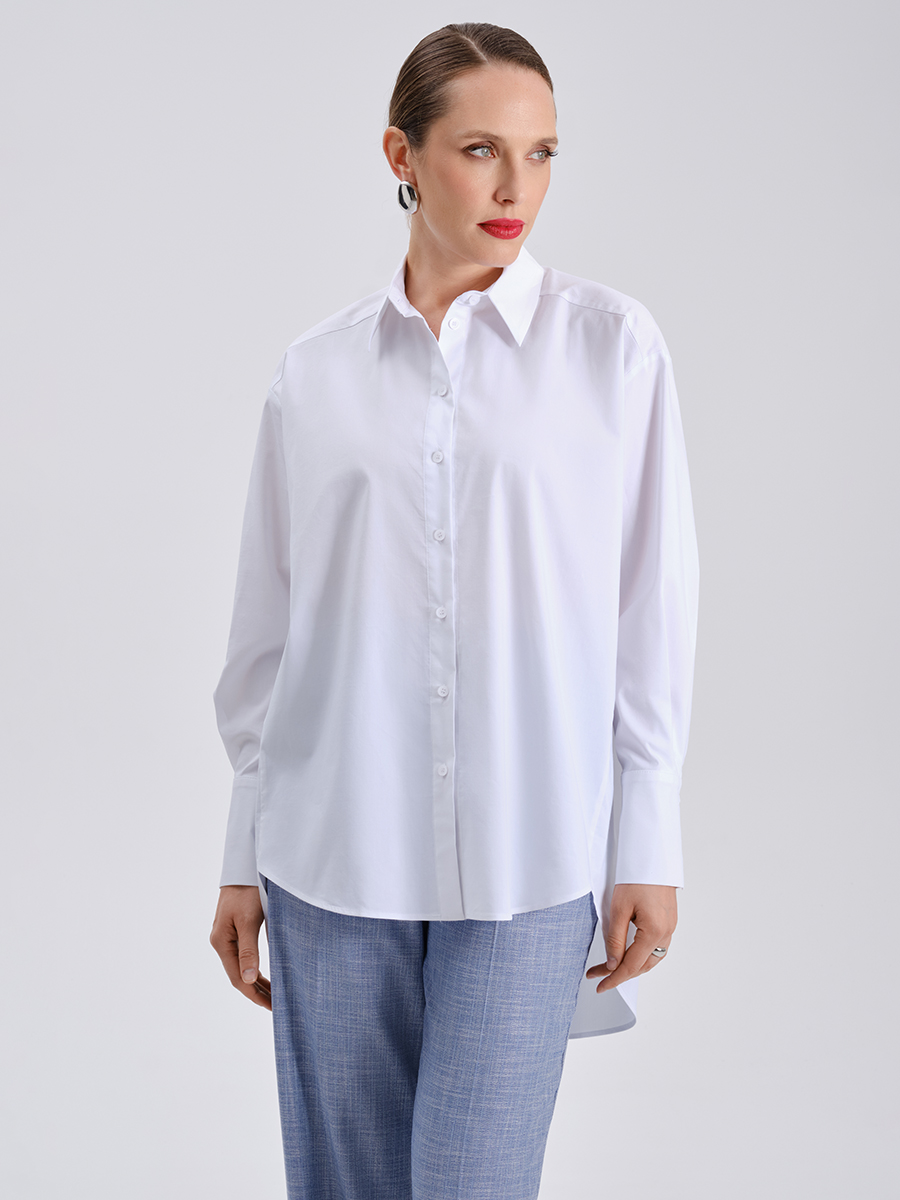 Рубашка свободного кроя