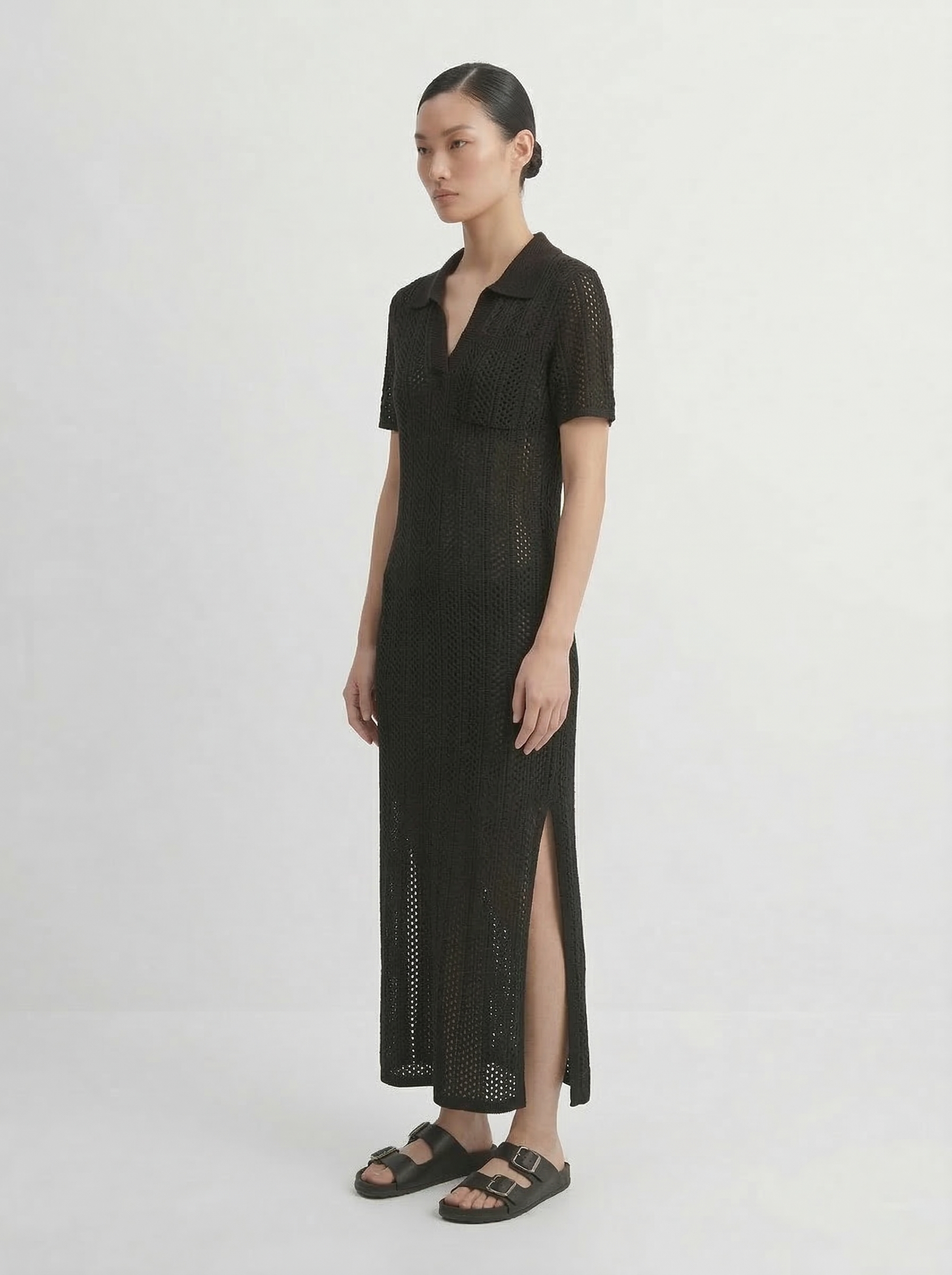 Платье вязаное трикотажное