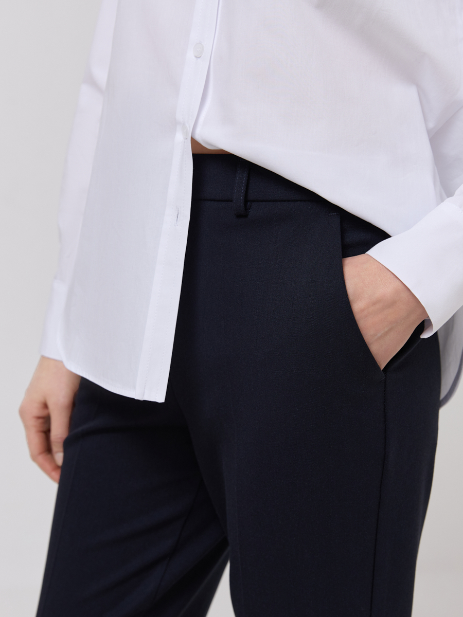 Брюки укороченные