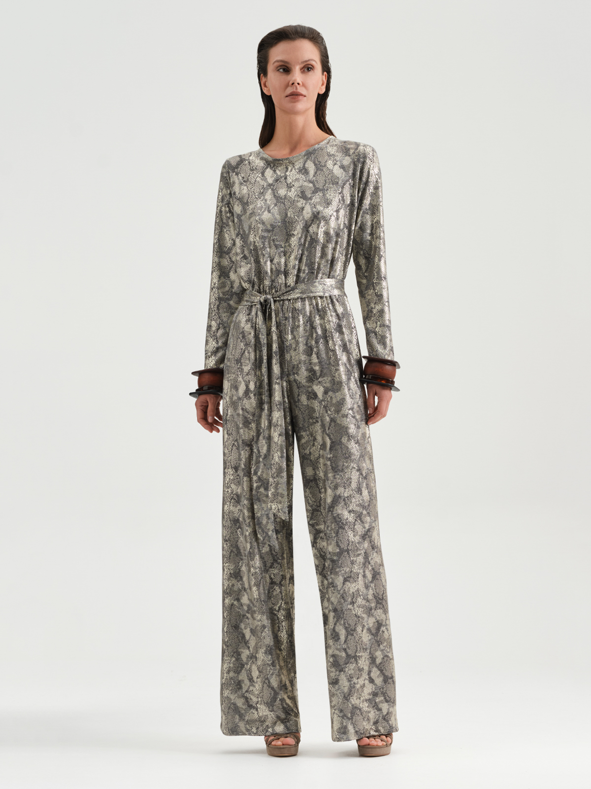 Комбинезон с принтом