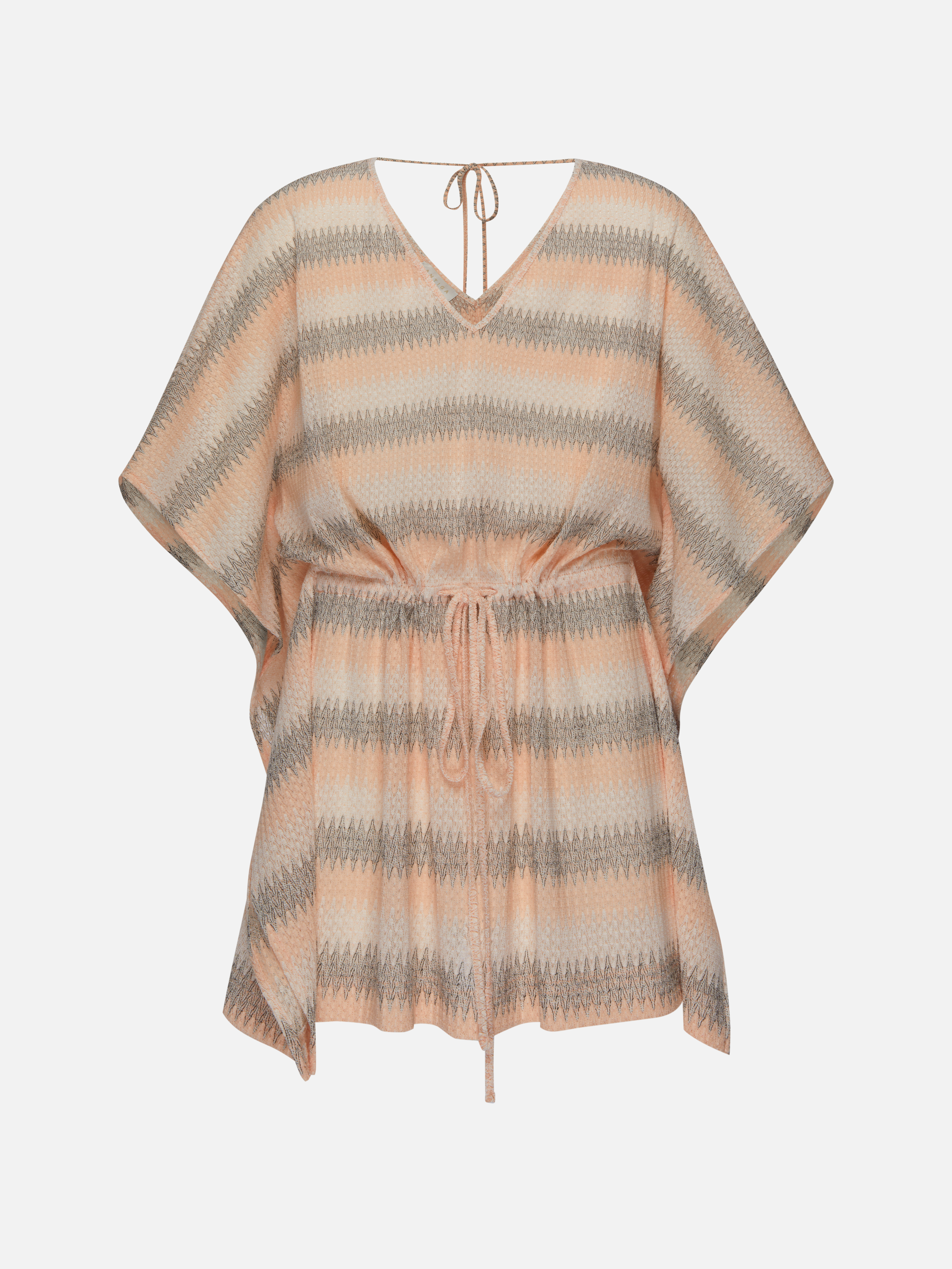 Трикотажная блуза с завязками Трикотажная блуза с завязками