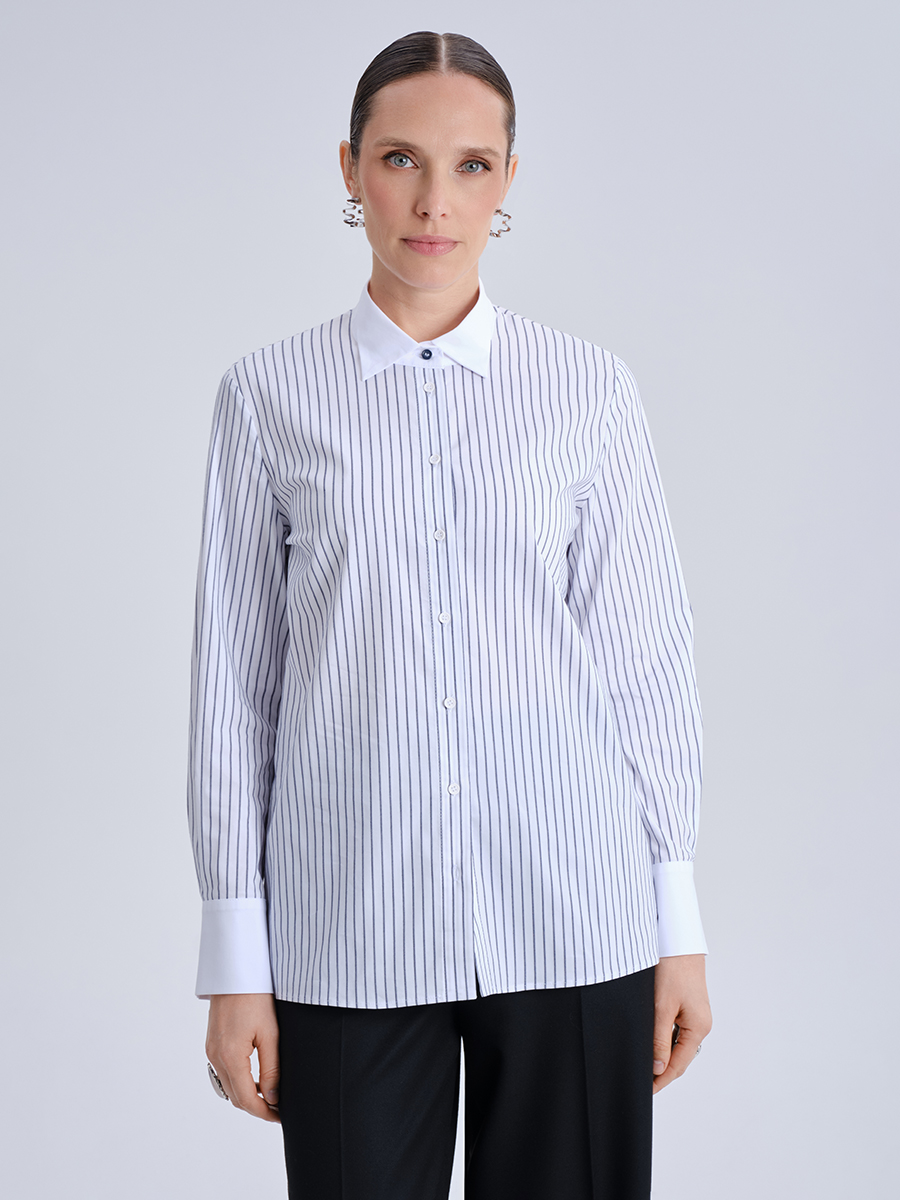 Рубашка в полоску