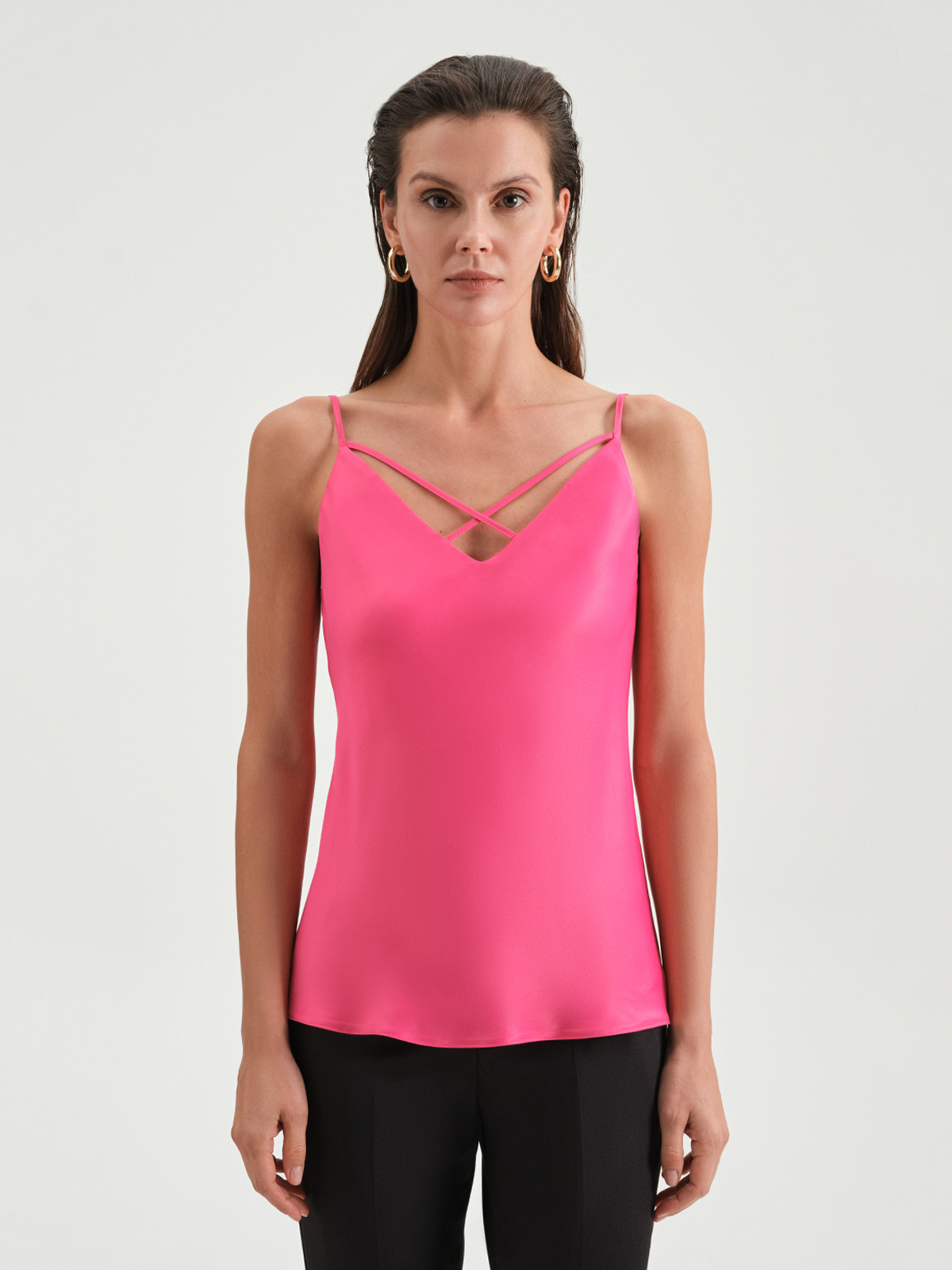 Блуза-топ на бретелях