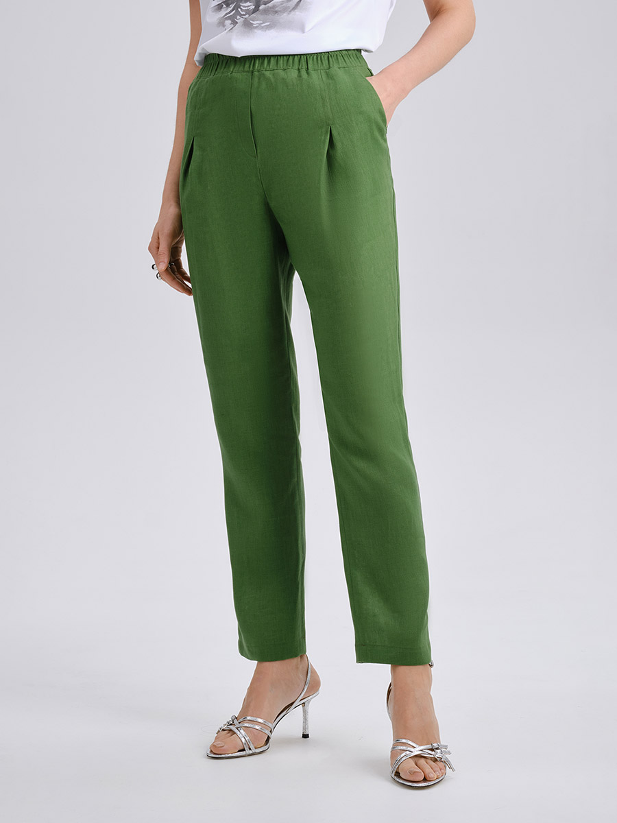 Брюки укороченные