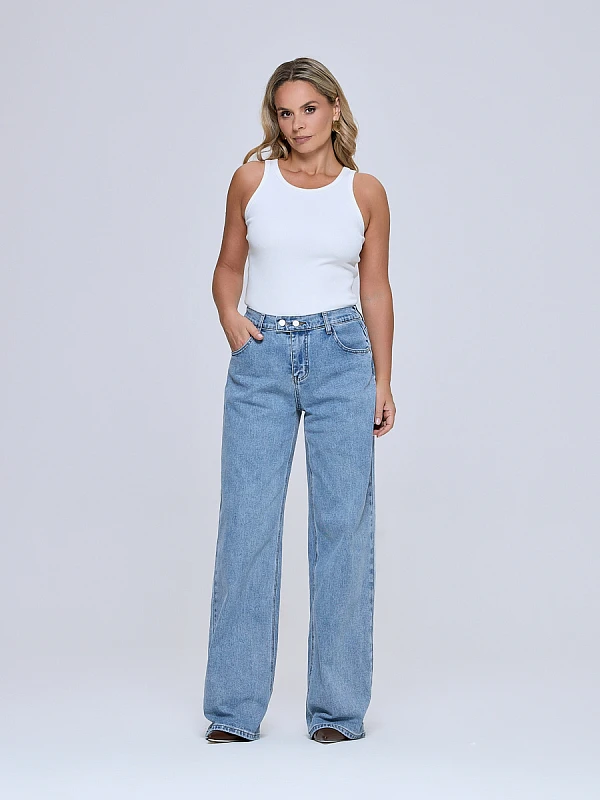 Джинсы прямые