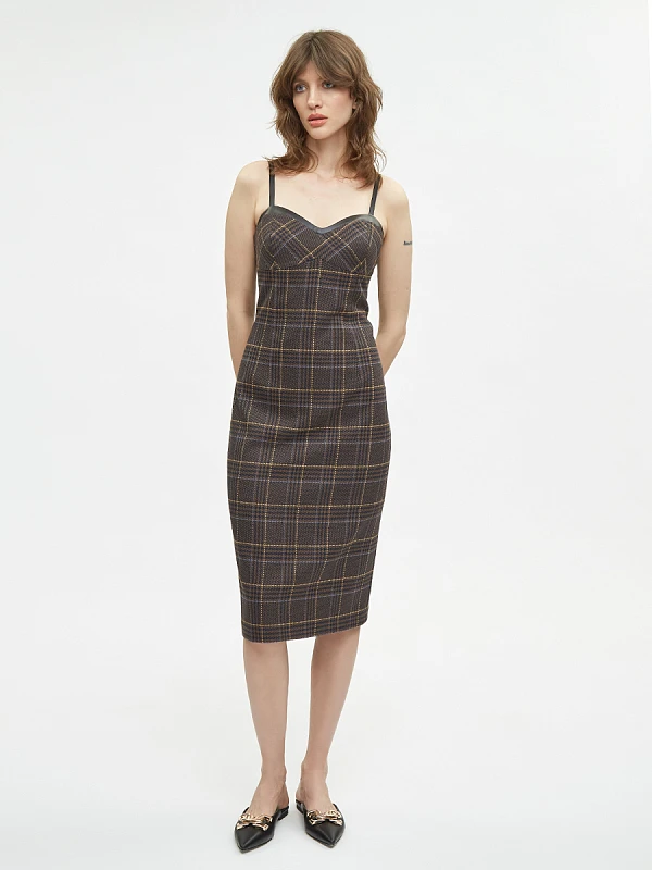 Сарафан с регулируемыми бретелями