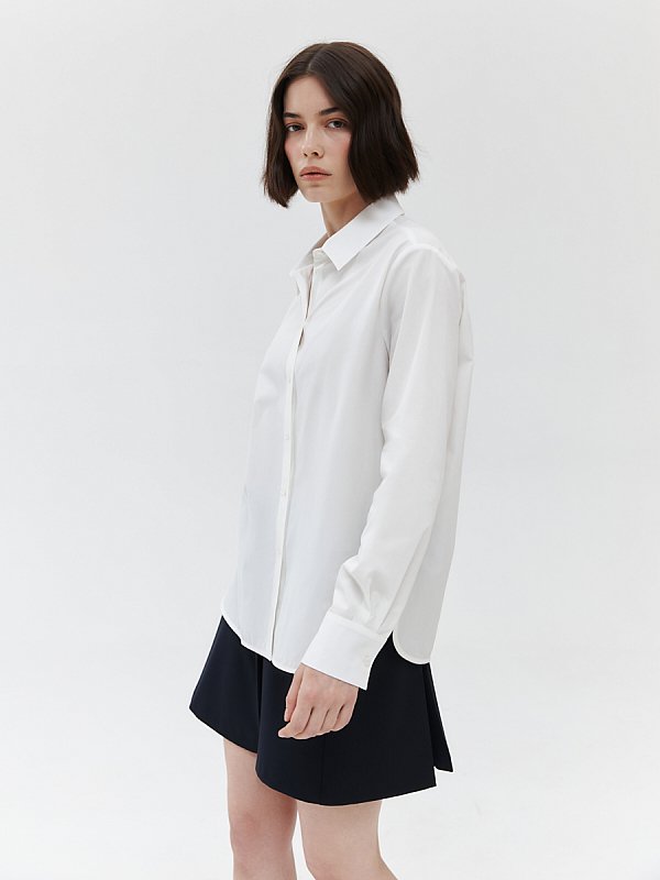 Базовая прямая рубашка