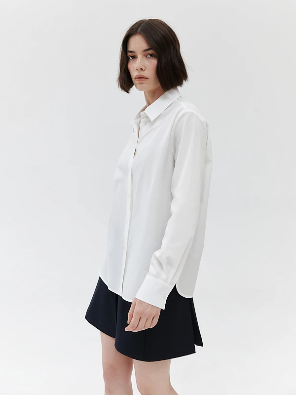 Базовая прямая рубашка