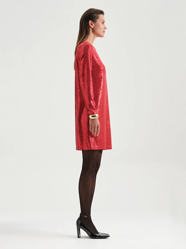 Платье трикотажное