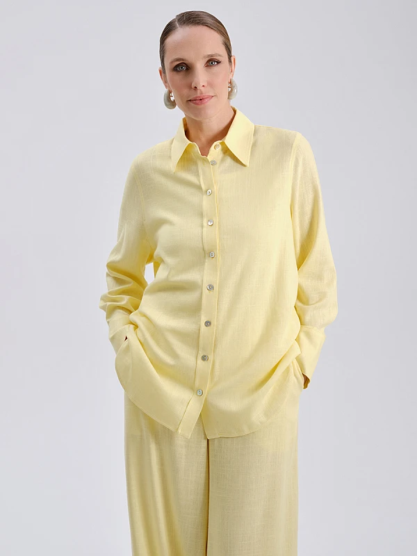 Рубашка свободного кроя