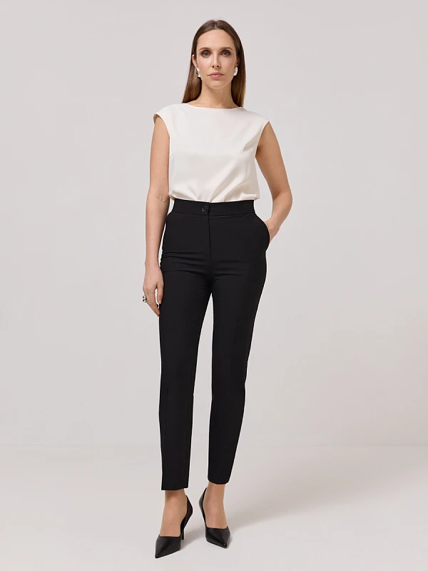 Брюки укороченные