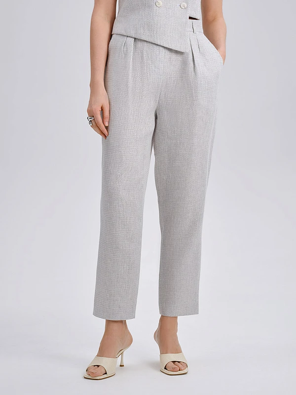 Брюки укороченные