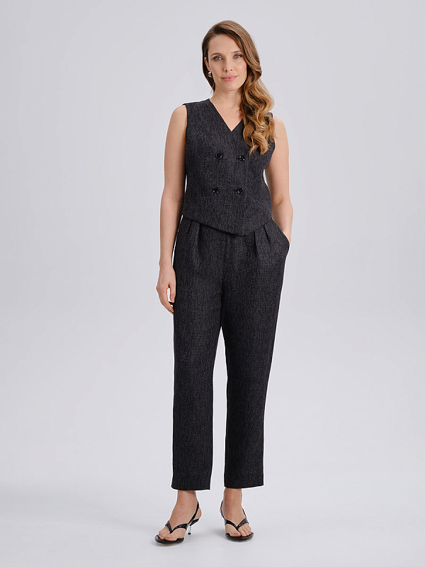 Брюки укороченные