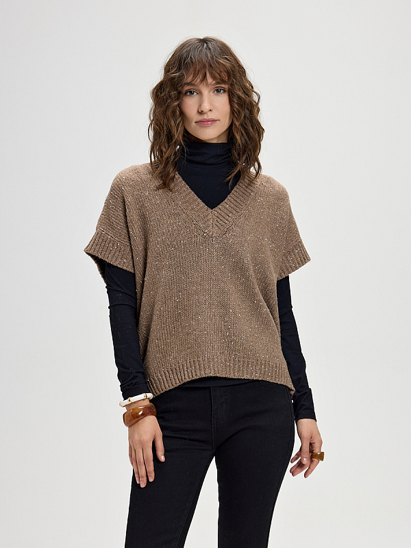 Жилет трикотажный