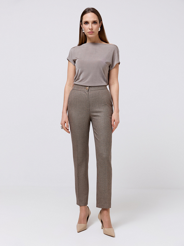 Брюки укороченные