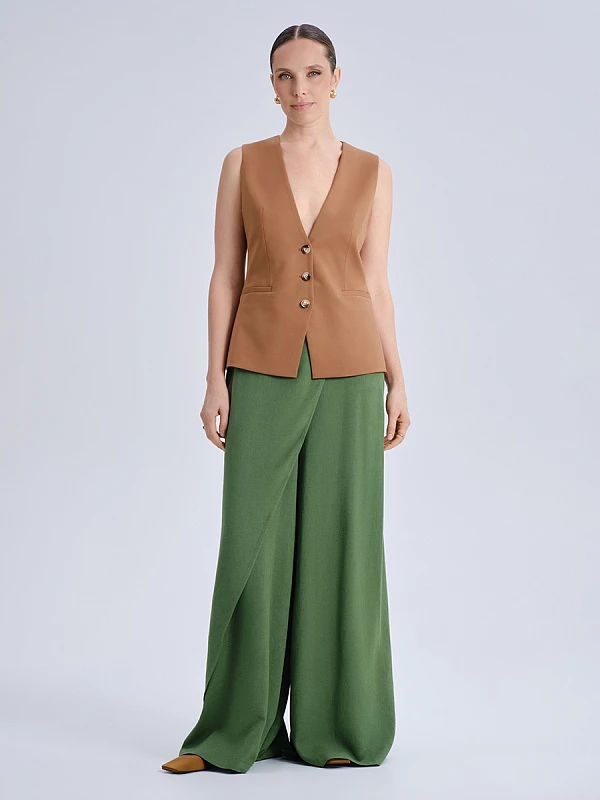 Брюки с запахом Брюки с запахом