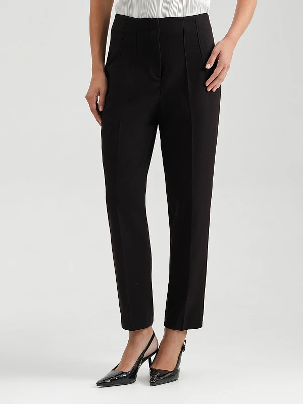 Укороченные брюки со стрелками