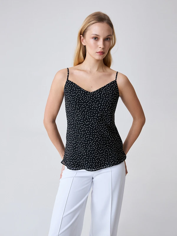 Блуза-топ на лямках