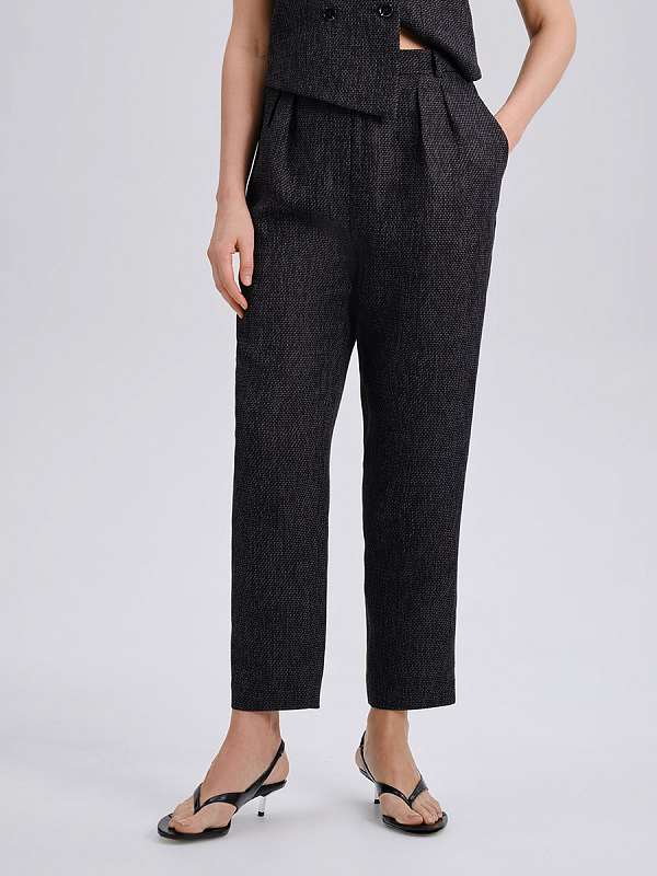 Брюки укороченные