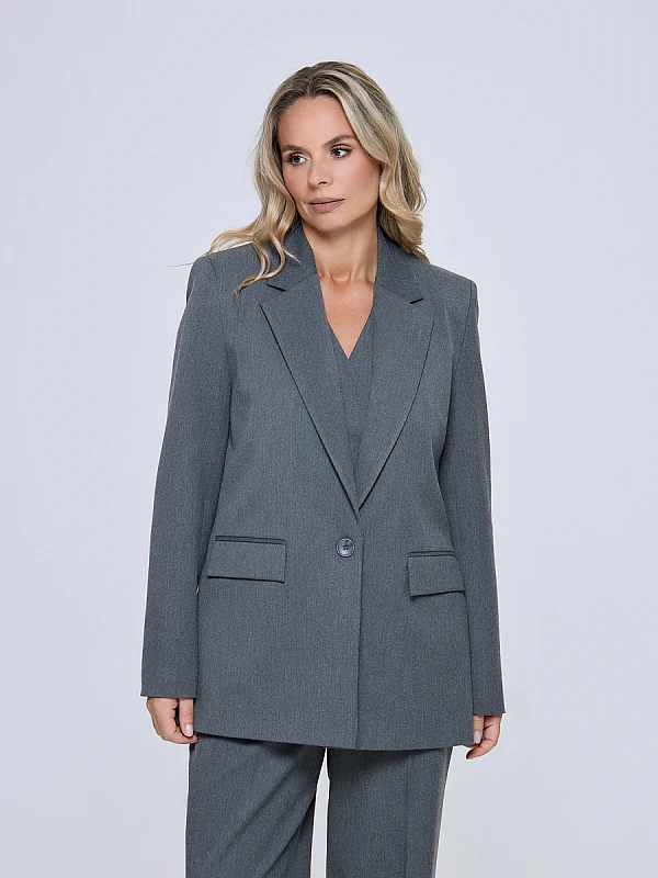 Жакет однобортный