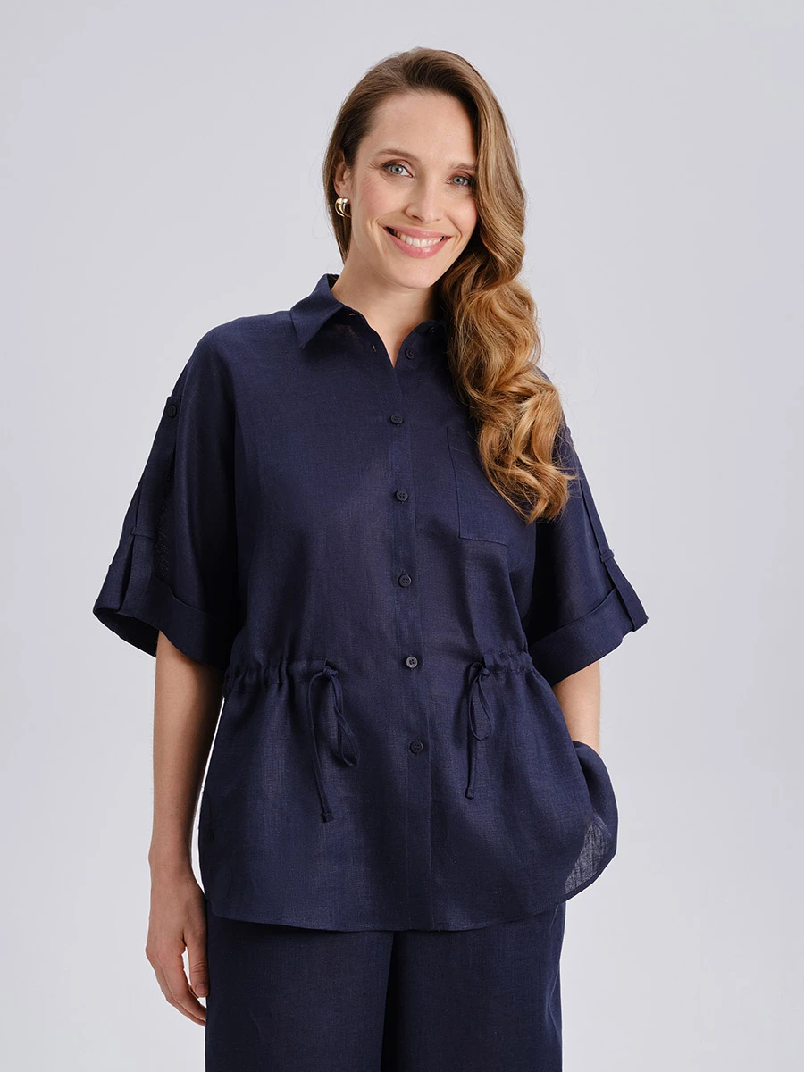 Рубашка на завязках