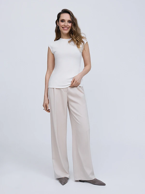 Топ-майка из вискозы