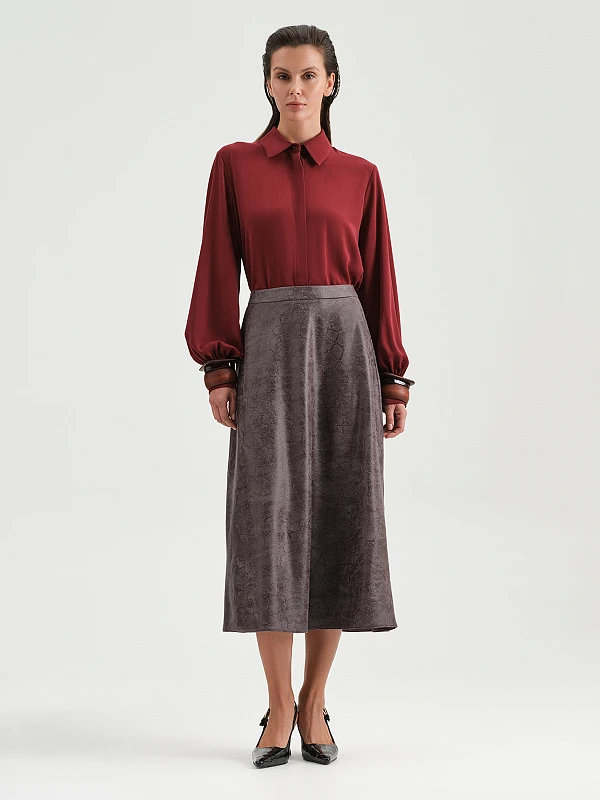 Юбка трикотажная