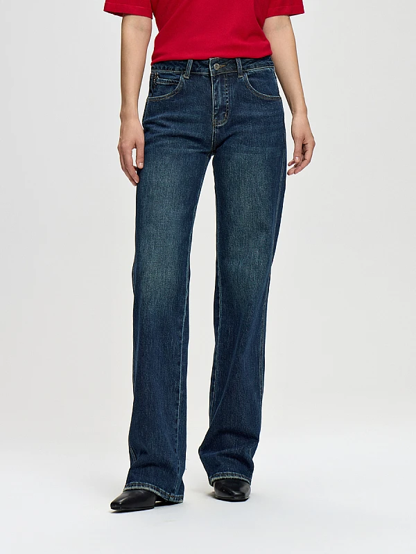 Джинсы straight