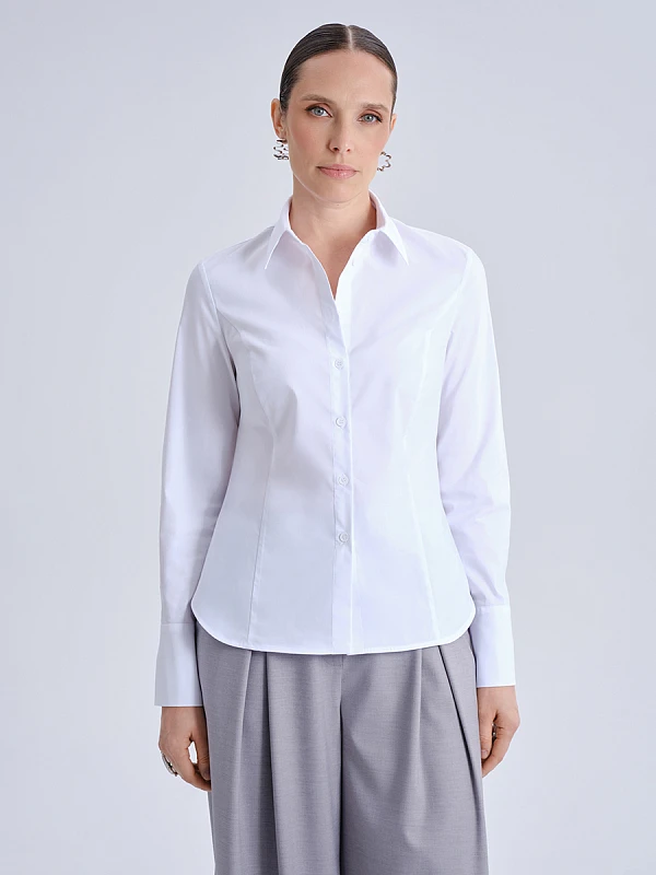 Рубашка приталенная