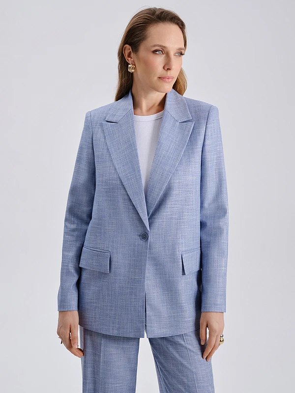 Жакет однобортный