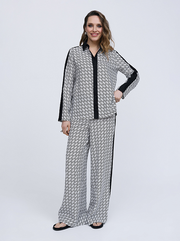 Рубашка принтованная