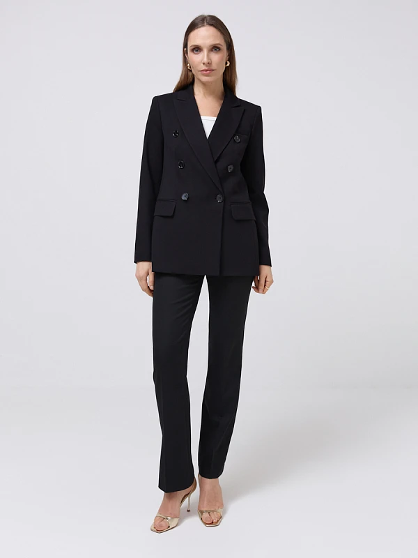 Жакет двубортный