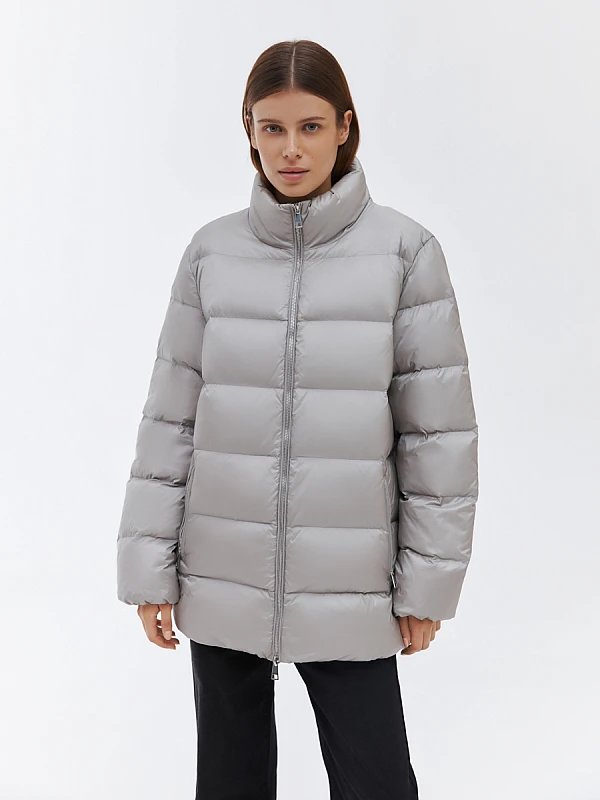 Oversize куртка с воротником