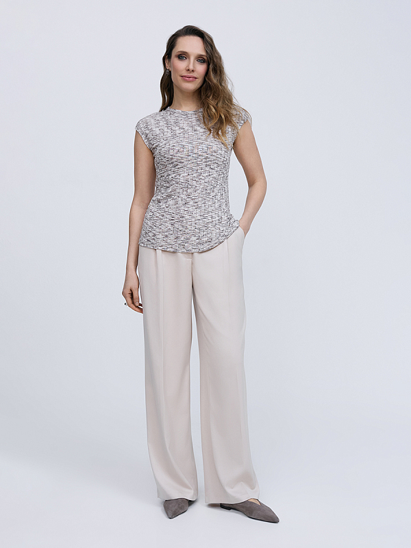 Топ-майка из трикотажа