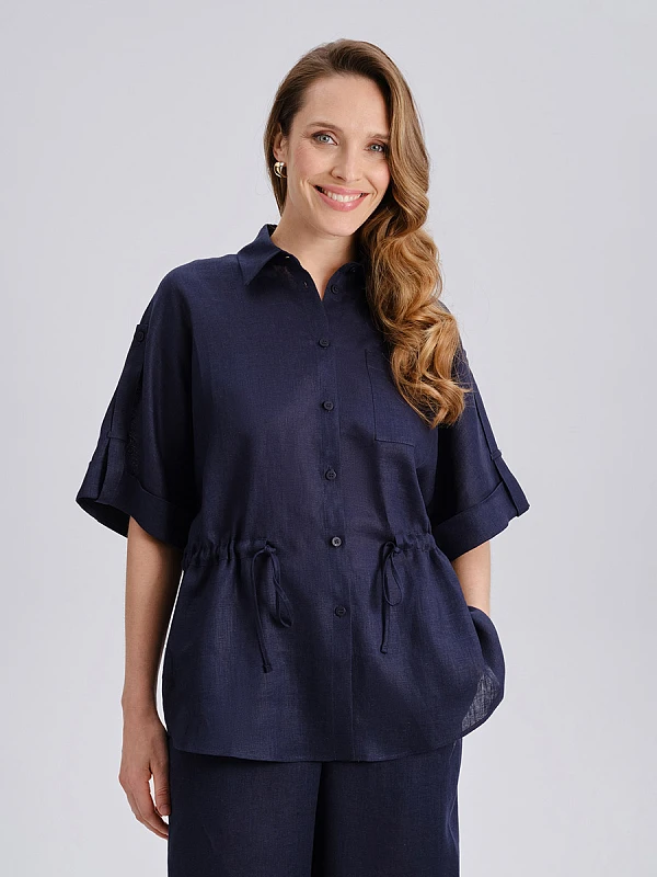 Рубашка на завязках