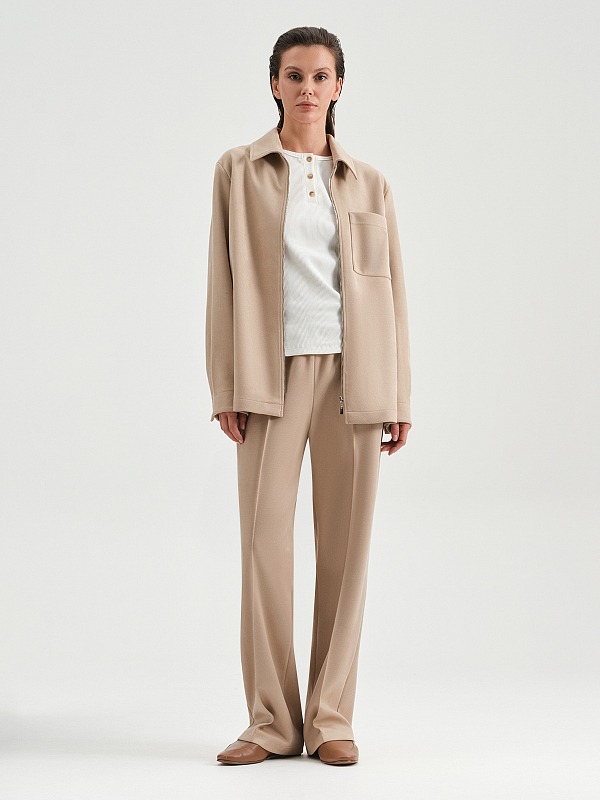 Рубашка на молнии