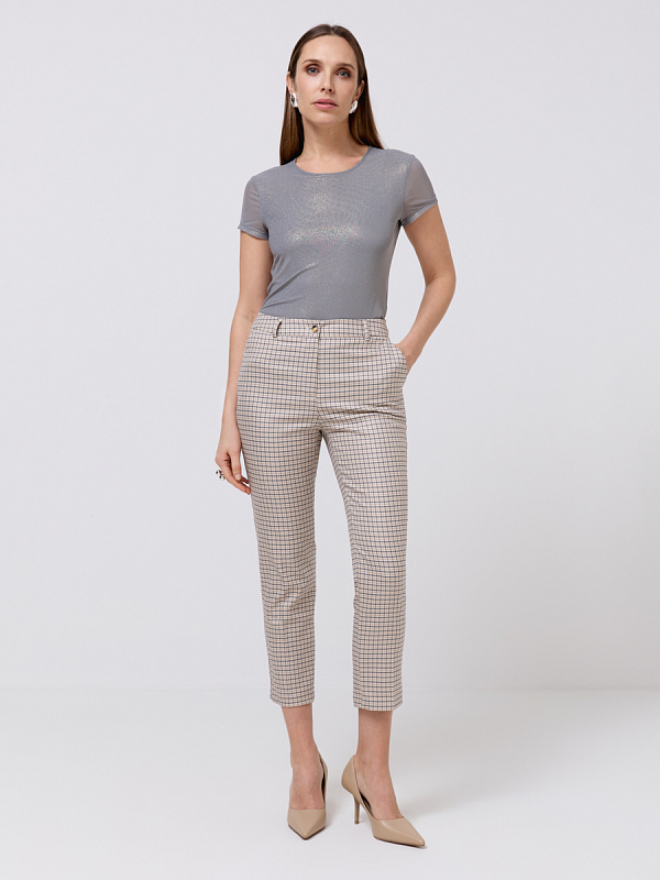 Брюки укороченные