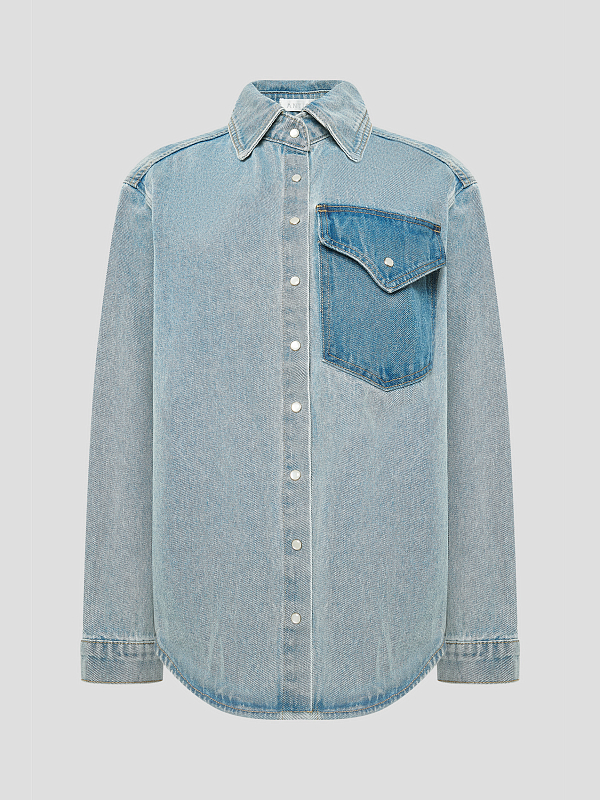 Джинсовая рубашка