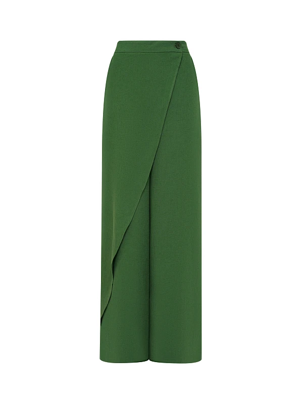 Брюки с запахом Брюки с запахом