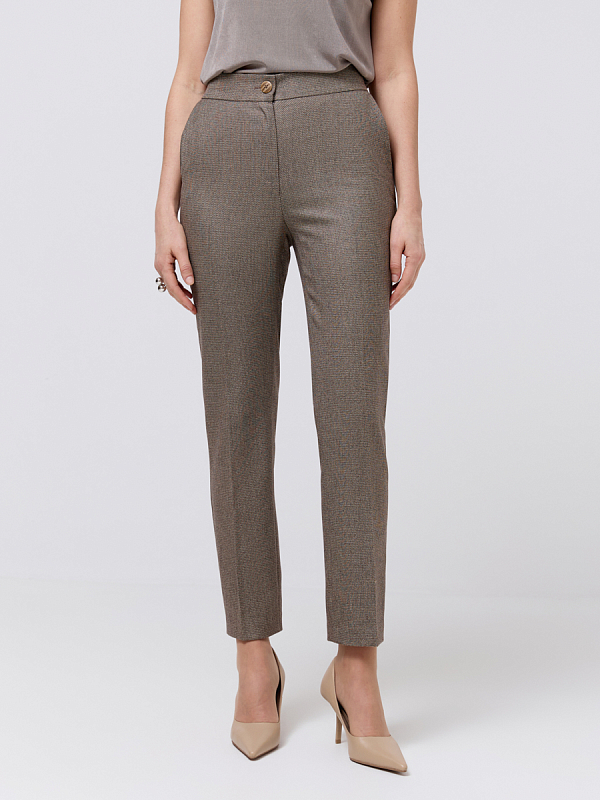 Брюки укороченные